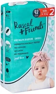 Pieluchy - RASCAL + FRIENDS nappies 2 size, 4-8kg, 42 pcs. - miniaturka - grafika 1