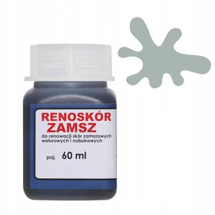 Farba do Zamszu i Nubuku Welur Renoskór do Butów Galanterii 60ml J. Szary - Środki do obuwia i ubrań - miniaturka - grafika 1