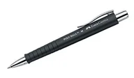 Długopisy - Faber-Castell 241199 - długopis Poly Ball M, 0,5 mm, czarny - miniaturka - grafika 1