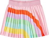 Sukienki i spódniczki dla dziewczynek - vidaXL Plisowana spódniczka dziecięca, jasnoróżowa, 116 - miniaturka - grafika 1