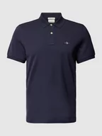Koszulki męskie - Koszulka polo z wyhaftowanym logo model ‘SHIELD’ - miniaturka - grafika 1
