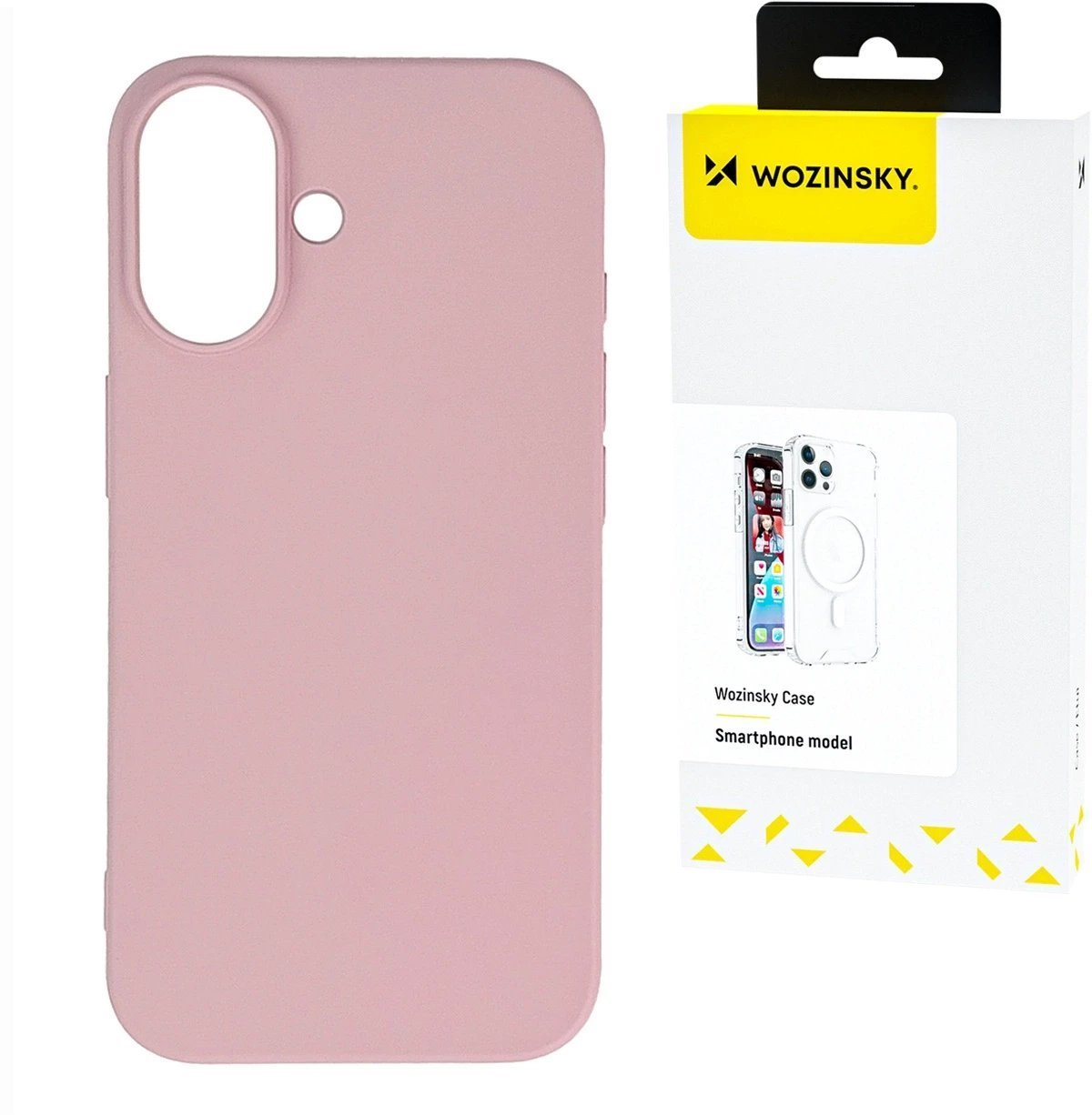 SILIKONOWE ETUI WOZINSKY SILICONE CASE NA SAMSUNG GALAXY S25+ - RÓŻOWE