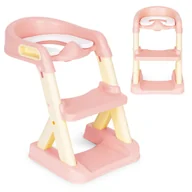 Nocniki - Nakładka na toaletę ze schodkami drabinką dla dzieci ECOTOYS - miniaturka - grafika 1