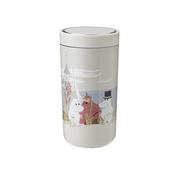 Kubki - Do iść Puchar TO GO CLICK MOOMIN Stelton 0,2 miękkie sand - miniaturka - grafika 1