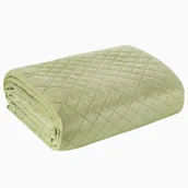 Narzuty - Eurofirany B.B. CHOCZYŃSCY SPÓŁKA JAWNA Narzuta 220 x 240 Pikowana Velvet Luiz3 J. Zielony 1228244 - miniaturka - grafika 1