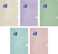 Zeszyty szkolne - Zeszyt A5 16k linia podwójna kolorowa TOUCH PASTEL 400175312 OXFORD - miniaturka - grafika 1