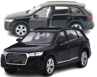 Samochody i pojazdy dla dzieci - Autko Resorak AUDI Q7 samochody autka modele kolekcjonerskie metalowe 1:34 - miniaturka - grafika 1