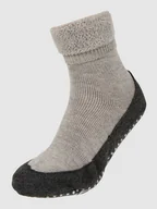 Skarpetki damskie - Skarpety z elastycznymi, prążkowanymi ściągaczami model ‘COSYSHOES' - miniaturka - grafika 1