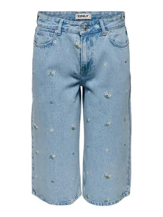 ONLY Szorty jeansowe Cobain 15349519 Niebieski Loose Fit - Spodnie sportowe damskie - miniaturka - grafika 1