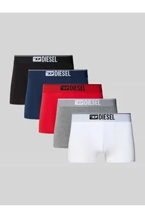 Obcisłe bokserki z wyhaftowanym logo w zestawie 5 szt. model Damien - Diesel - Majtki damskie - miniaturka - grafika 1