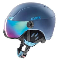 Kaski narciarskie - Uvex hlmt 400 visor style 2018 granatow - miniaturka - grafika 1