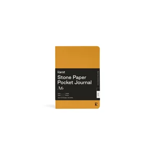 Zeszyt Z Kamienia K'Arst Pocket Journal A6 / Miękka Okładka / Gładki / Turmeric - Zeszyty szkolne - miniaturka - grafika 1