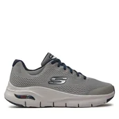 Sneakersy męskie - Sneakersy Skechers Arch Fit 232040/GYNV Szary - miniaturka - grafika 1