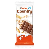 Czekolada - Ferrero Czekolada mleczna Kinder Country z nadzieniem mlecznym i zbożami 23,5 g - miniaturka - grafika 1