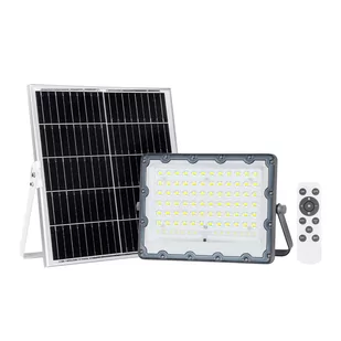 Naświetlacz solarny LED 200W TIARA SLR-21387-200W Italux - Lampy ogrodowe - miniaturka - grafika 1