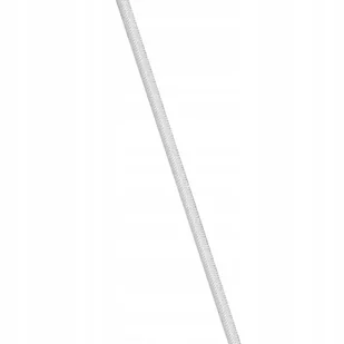 Guma krawiecka ELASTYCZNA okrągła biała 3mm 2mb - Pasmanteria - miniaturka - grafika 1