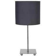 Lampy stojące - Home Styling Collection Lampka stołowa metalowa stojąca wys 47 cm czarna B0796W4KQ5 - miniaturka - grafika 1