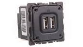 Gniazdka elektryczne - Legrand 067462 CELIANE GNIAZDO ZASILAJĄCE 2 X USB 5V 1500MA - miniaturka - grafika 1