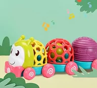 Zabawki sensoryczne - Pociąg Sensoryczny dla Małych Odkrywców 3 lata + - miniaturka - grafika 1