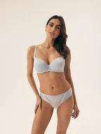 Biustonosze - Biustonosz usztywniany Bluey Esotiq jasno-niebieski 70F - miniaturka - grafika 1