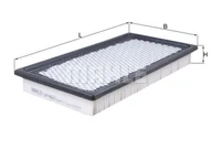 Filtry powietrza - Filtr powietrza Mahle LX 4423 - miniaturka - grafika 1