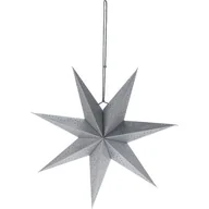 Ozdoby bożonarodzeniowe - Papierowa gwiazda 45 cm jasnoszara - miniaturka - grafika 1