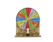 ZESTAW KIELISZKI KOŁO FORTUNY NA IMPREZĘ Z ZADANIAMI DO WYKONANIA NA PREZENT