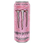 Monster Energy Ultra Strawberry Dreams Gazowany napój energetyzujący 500 ml