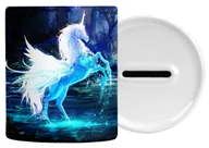 Skarbonki - SKARBONKA DLA DZIECI JEDNOROŻEC Z IMIENIEM - miniaturka - grafika 1