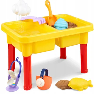 2 x STOLIK WODNY STÓŁ PIASKOWNICA POKRYWA WIADERKO 2W1 MIĘKKIE AKCESORIA MA - Zabawki do piasku 2 x STOLIK WODNY STÓŁ PIASKOWNICA POKRYWA WIADERKO 2W1 MIĘKKIE AKCESORIA MA - Zabawki do piasku - miniaturka - grafika 1