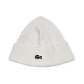 Czapki damskie - Lacoste Wełniana czapka - miniaturka - grafika 1