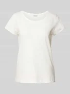 Koszulki i topy damskie - T-shirt o kroju regular fit z czystej bawełny - miniaturka - grafika 1