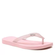 Klapki i japonki damskie - Japonki MELISSA - Sun Long Beach Ad 33528 Pink Clear Glitter AE314 - miniaturka - grafika 1