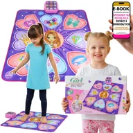 Maty edukacyjne - MATA MUZYCZNA TANECZNA DLA DZIECI + PANEL INTERAKTYWNY Mata Do Tanczenia PREZENT ŚWIĄTECZNY DLA CÓRKI DZIEWCZYNKI + EBOOK-3 - miniaturka - grafika 1