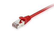 Kable miedziane - Equip Patch Cable RJ-45 M to RJ-45 M 7.5m SFTP PiMF CAT 6a Shaped Stranded Red 606507 606507 - miniaturka - grafika 1
