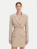 Marynarki i żakiety damskie - BARDOT Marynarka 59657JB Beżowy Regular Fit - miniaturka - grafika 1