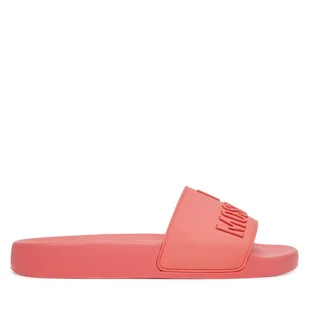 Klapki LOVE MOSCHINO JA28052G0MI15502 Koralowy - Klapki i japonki damskie - miniaturka - grafika 1