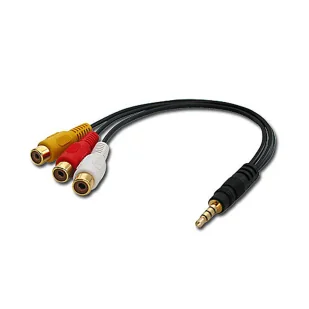 ADAPTER 3.5MM TO 3XPHONO F/35539 LINDY - Wtyczki i adaptery ADAPTER 3.5MM TO 3XPHONO F/35539 LINDY - Wtyczki i adaptery - miniaturka - grafika 1