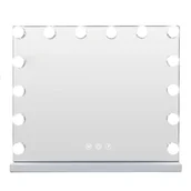 Lusterka do makijażu - VANITII Obrotowe lusterko do makijażu w stylu Hollywood 500x400mm - miniaturka - grafika 1