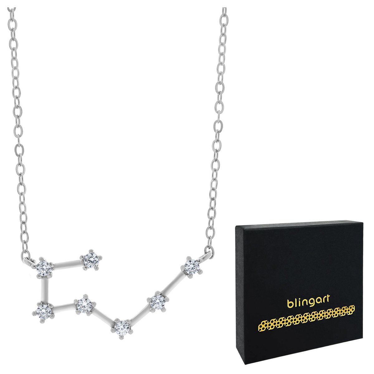 Naszyjnik srebrny znak zodiaku BYK