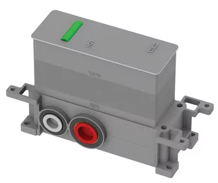 Omnires BOX- Element podtynkowy termostatycznej baterii 2-wyjściowej. BOXTE2F - Baterie podtynkowe - miniaturka - grafika 1