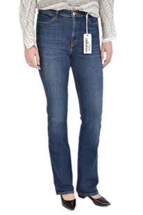 WRANGLER AVERY AUTHENTIC BLUE DZWONY DAMSKIE - Spodnie damskie - miniaturka - grafika 1
