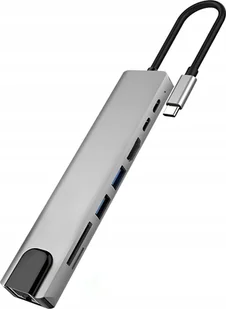 Stacja/replikator Bounn Bounn Hub do MACBOOK 8w1 - Stacje dokujące i replikatory portów - miniaturka - grafika 1
