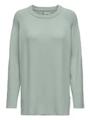 Swetry damskie - ONLY Sweter w kolorze zielonym - miniaturka - grafika 1