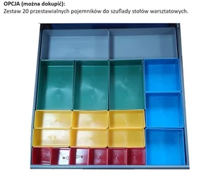 Stół warsztatowy (wymiary: 1490x470x770 mm) 17882197 - Stoły warsztatowe - miniaturka - grafika 2