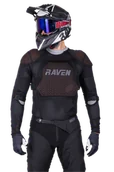 Akcesoria motocyklowe - Kurtka Ochronna Raven Soft Shield CzarnyL - miniaturka - grafika 1