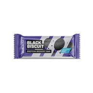Batony proteinowe - BioTech USA USA Protein Dessert Bar - 50g - Batonik Białkowy Proteinowy Black Biscuit - miniaturka - grafika 1