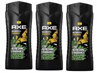 Żele pod prysznic dla mężczyzn - Axe, Wild Mojito, Żel pod prysznic męski, 3x400 ml - miniaturka - grafika 1