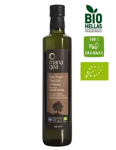 O mana gea - Organiczna niefiltrowana ekstra oliwa z oliwek z p... tłoczenia - Oliwa - miniaturka - grafika 1