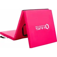 Maty do ćwiczeń - HMS PREMIUM MGS02 MATERAC GIMNASTYCZNY SKŁADANY 1800x600MM PINK PREMIUM 17-44-283 - miniaturka - grafika 1